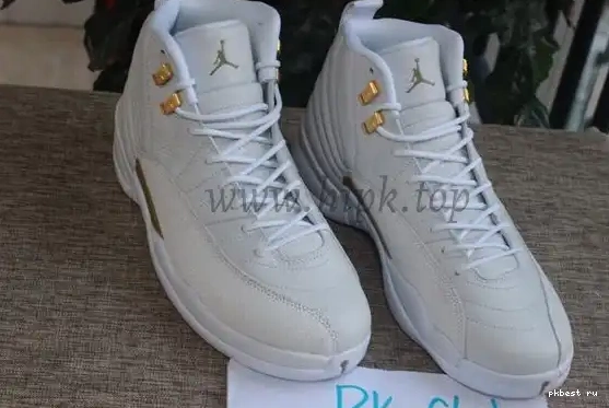 Jordan Air OVO 12 White pairs） Version Authentic Release （Nike 0511